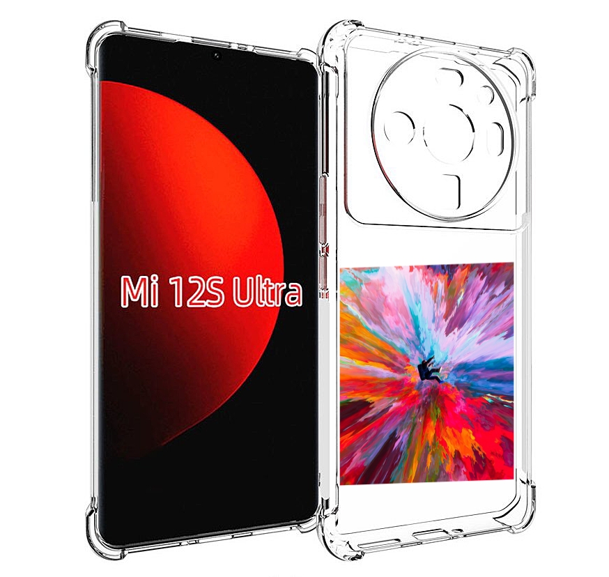 

Чехол MyPads красочный астранавт для Xiaomi 12S Ultra, Прозрачный, Tocco