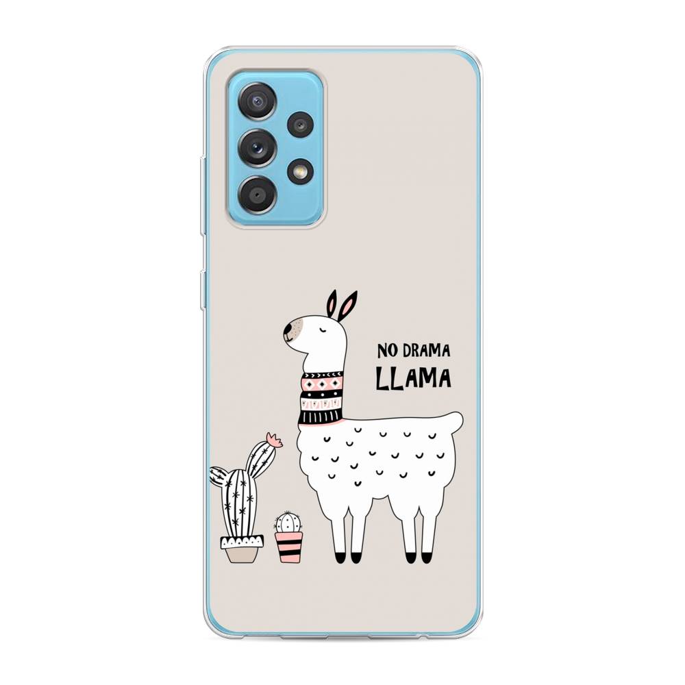

Чехол Awog на Samsung Galaxy A52s / Самсунг A52s "No drama LLama", Разноцветный, 2106550-2