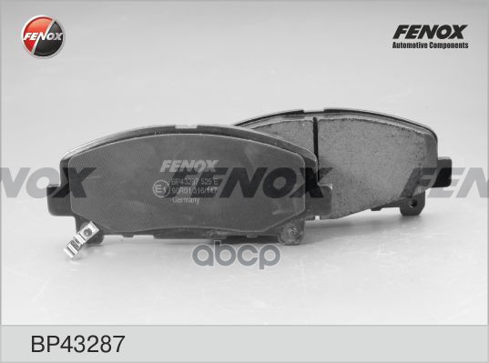 

Колодки Передние Honda Accord 2.0/2.4 08 Bp43287 FENOX арт. BP43287, BP43287