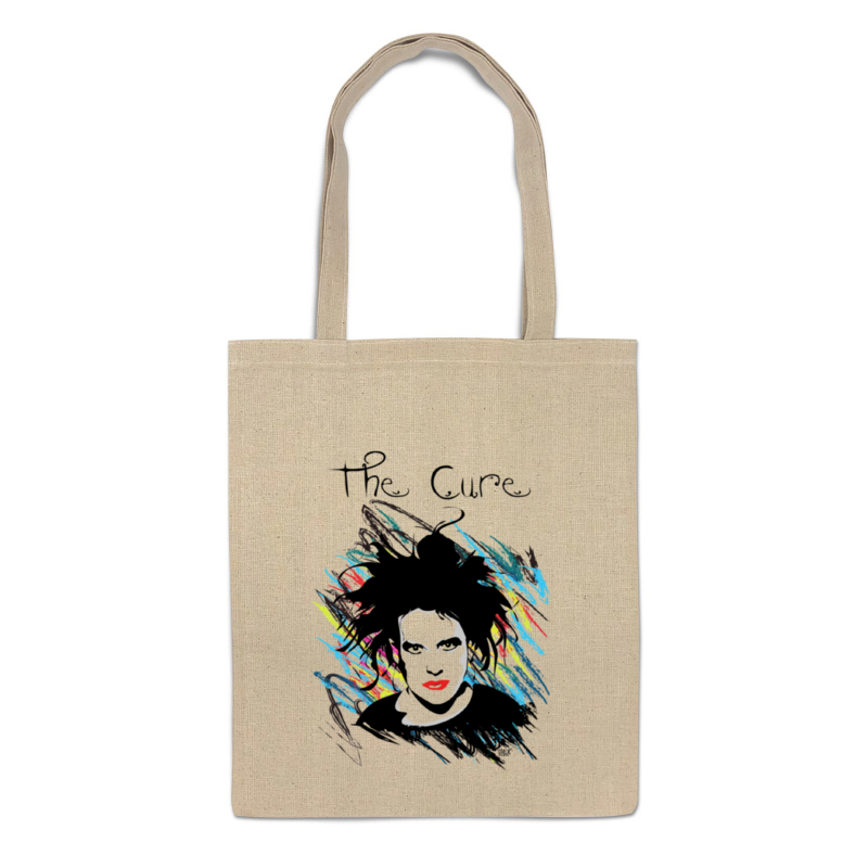 

Сумка-шоппер Printio The cure бежевая, Бежевый, The cure