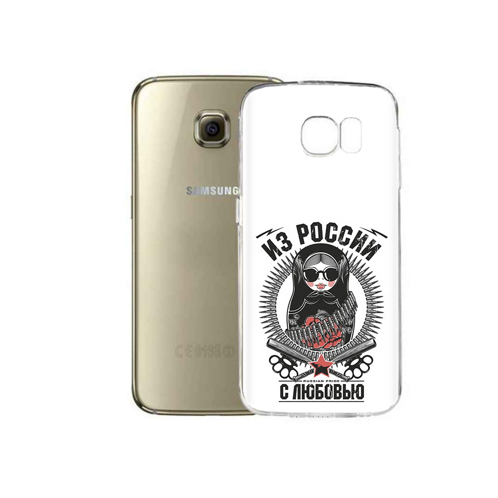 

Чехол MyPads Tocco для Samsung Galaxy C5 Pro Из России с любовью (PT61139.577.91), Прозрачный, Tocco