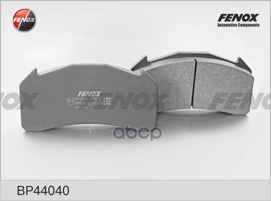 

Колодки Volvo Fl 180, 220, 250, 00- Bp44040 FENOX арт. BP44040, BP44040