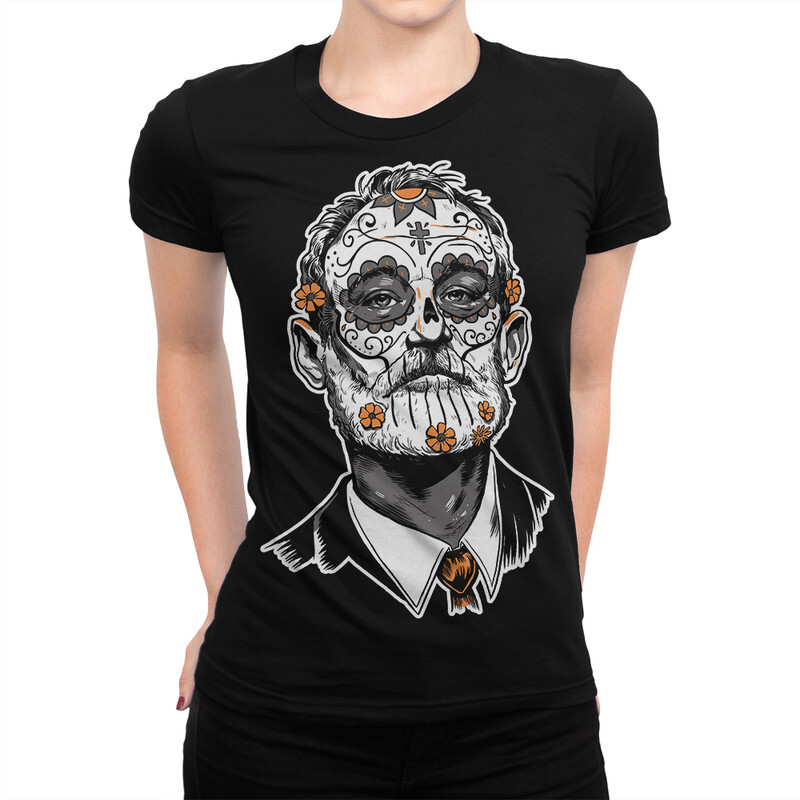 

Футболка женская Dream Shirts Билл Мюррей 999768111 черная M, Билл Мюррей 999768111