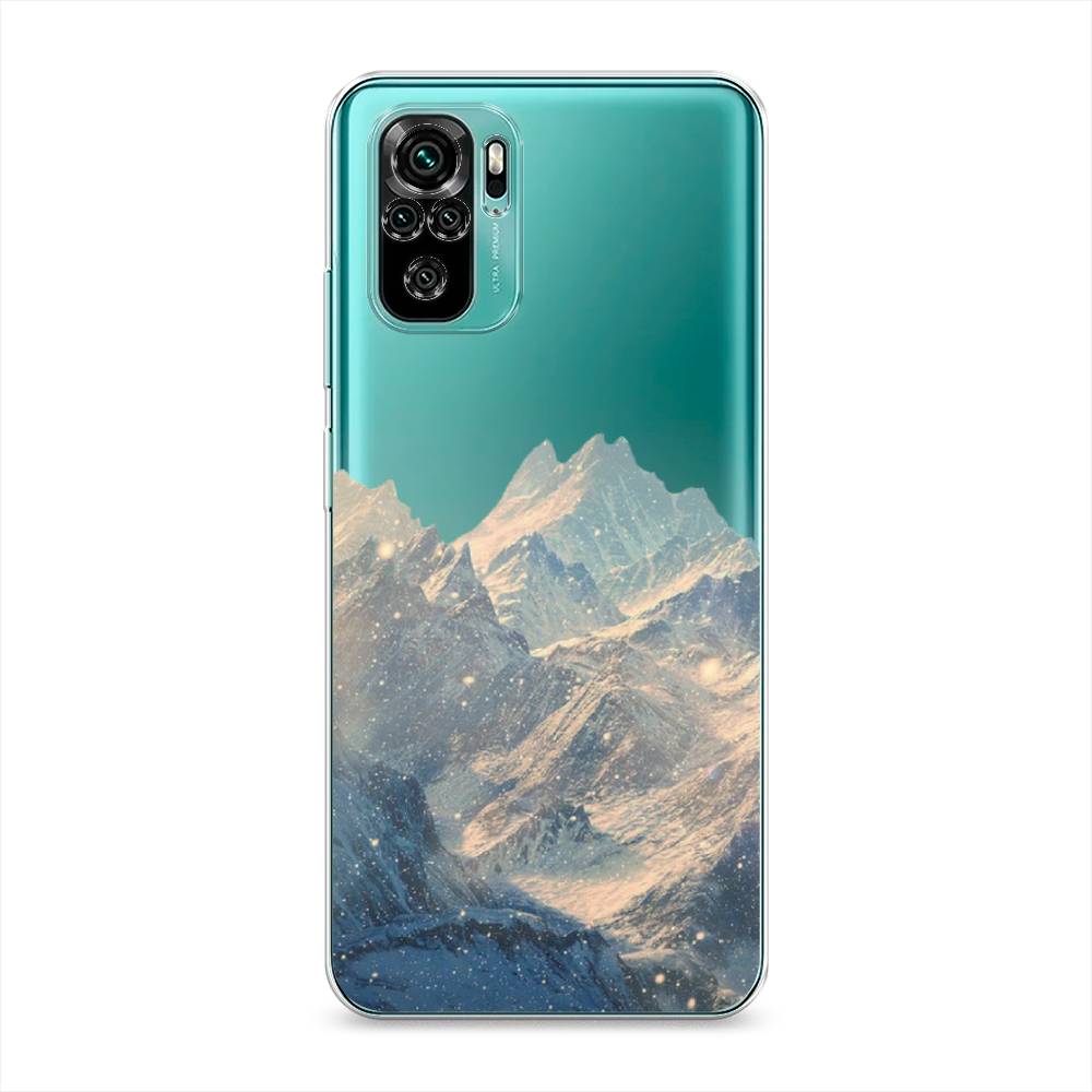 фото Чехол awog "горы арт 2" для xiaomi redmi note 10