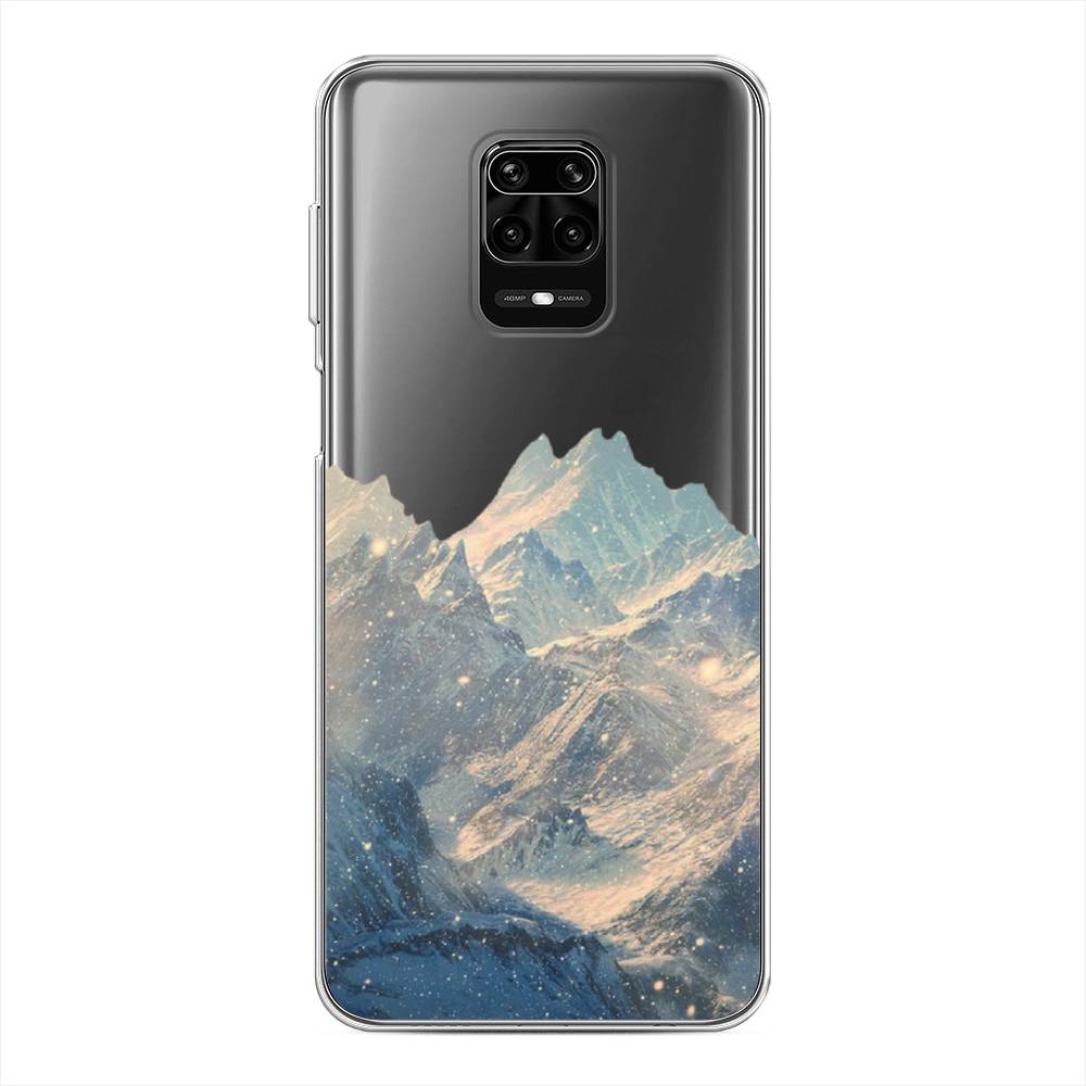фото Чехол awog "горы арт 2" для xiaomi redmi note 9s