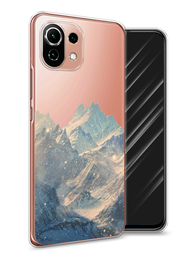 

Чехол Awog на Xiaomi Mi 11 Lite "Горы арт 2", Разноцветный, 310250-10