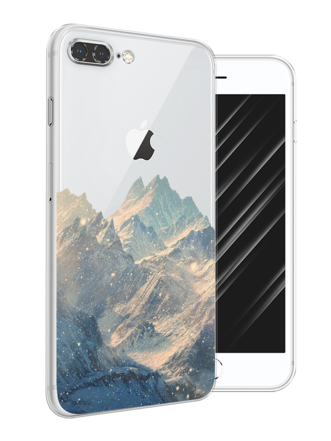 

Чехол Awog на Apple iPhone 7 Plus / Айфон 7 Plus "Горы арт 2", Разноцветный, 10750-10