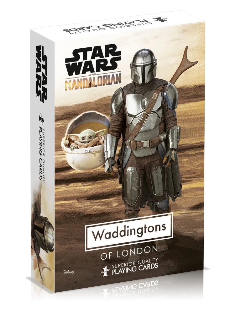 

Игральные карты Winning Moves Мандалорец Star Wars Mandalorian WM00864-EN1-12, WM00864-EN1-12