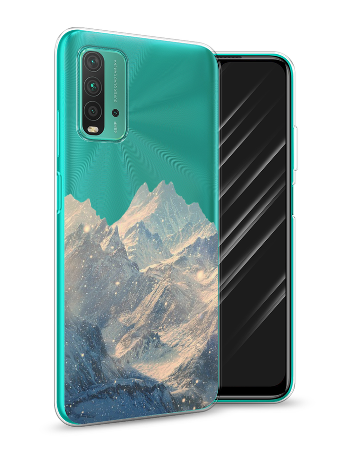

Чехол Awog на Xiaomi Redmi 9T "Горы арт 2", Разноцветный, 39850-10