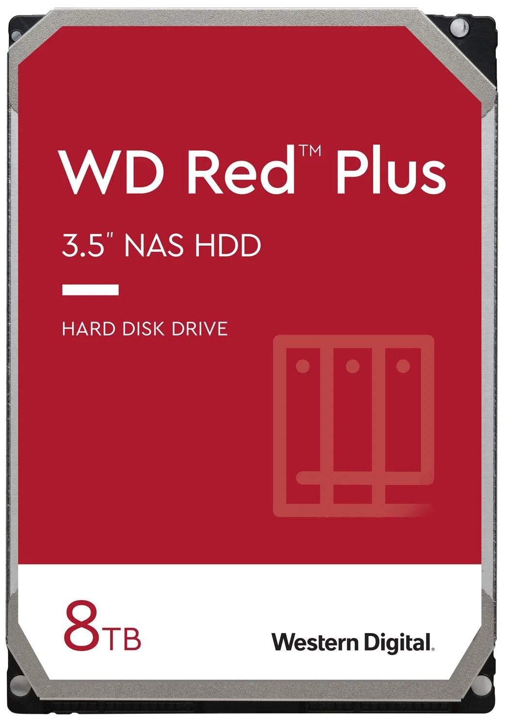 

Жесткий диск Western Digital Red Plus 8 ТБ (WD80EFBX), Red Plus