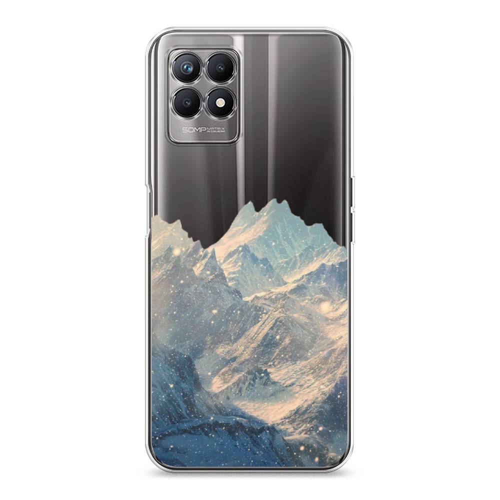 

Чехол Awog на Realme 8i "Горы арт 2", Разноцветный, 257350-10
