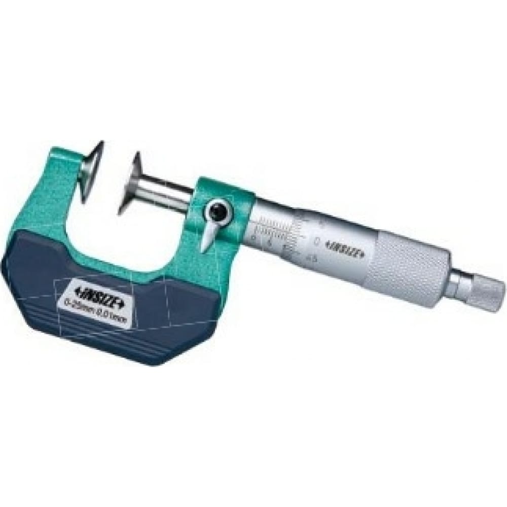INSIZE Микрометр МЗ- 25 диап 0-25 дел 0.01мм 3282-25