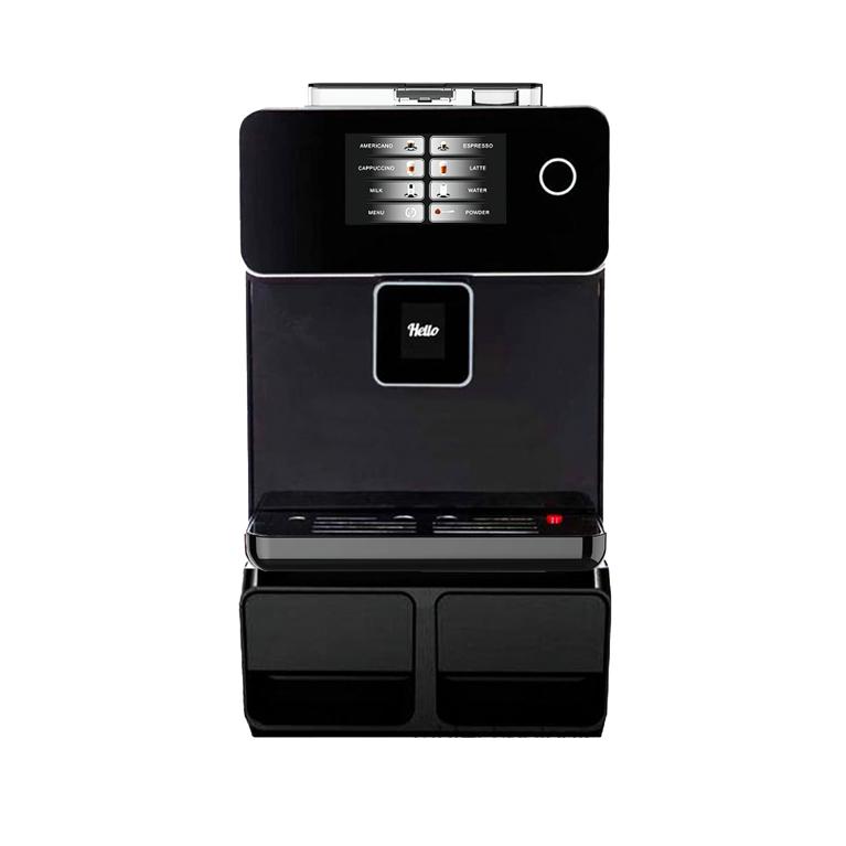 Кофемашина автоматическая ROOMA A10S черная кофемашина автоматическая sanremo capri sap dlx1 серебристая черная
