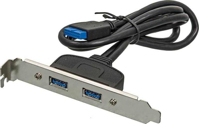 Адаптер USB Asia BRACKET USB 3.0 2 PORT