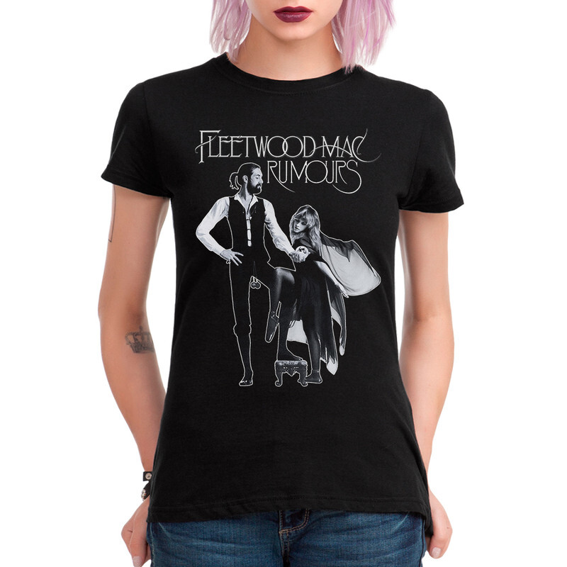 

Футболка женская Dream Shirts Fleetwood Mac - Rumours 999775111 черная M, Fleetwood Mac - Rumours 999775111