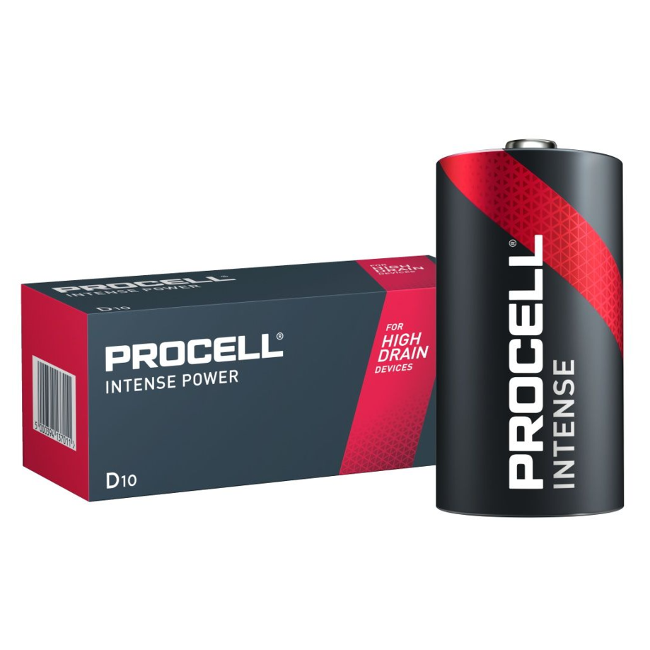 

Батарейки Duracell PROCELL INTENSE D LR20 10 шт