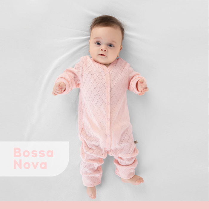

Комбинезон детский Bossa Nova розовый 56, 1546561