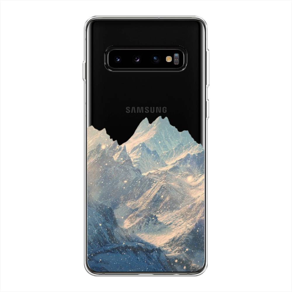 

Чехол Awog на Samsung Galaxy S10 + "Горы арт 2", Разноцветный, 27150-10