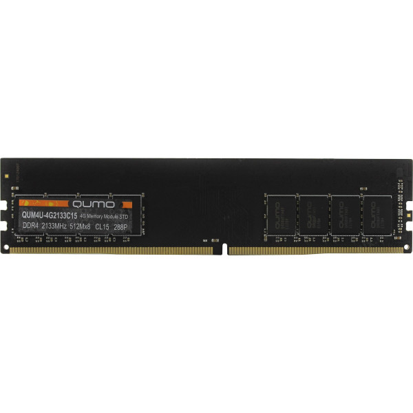 

Оперативная память 4Gb DDR4 Qumo QUM4U-4G2133C15