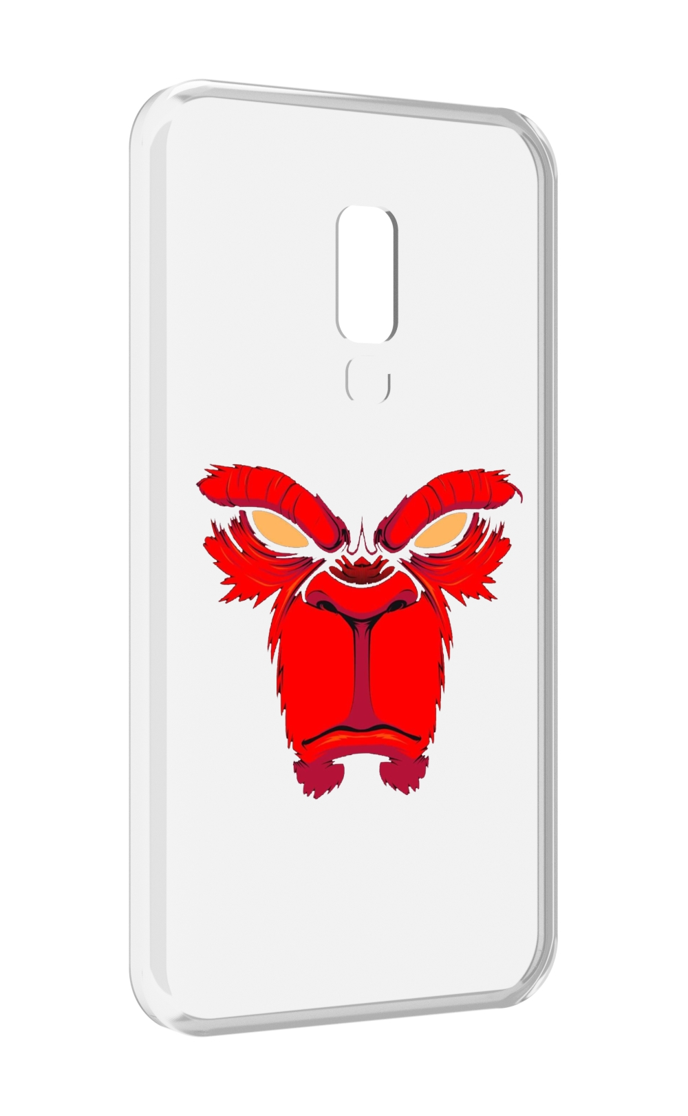 

Чехол MyPads красная обезьяна в темноте для Meizu 15, Прозрачный, Tocco