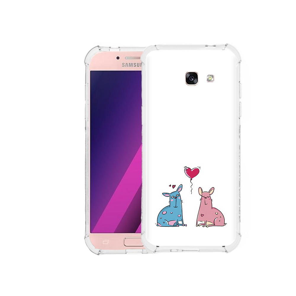 

Чехол MyPads Tocco для Samsung Galaxy A5 Лама любовь (PT51293.578.102), Прозрачный, Tocco