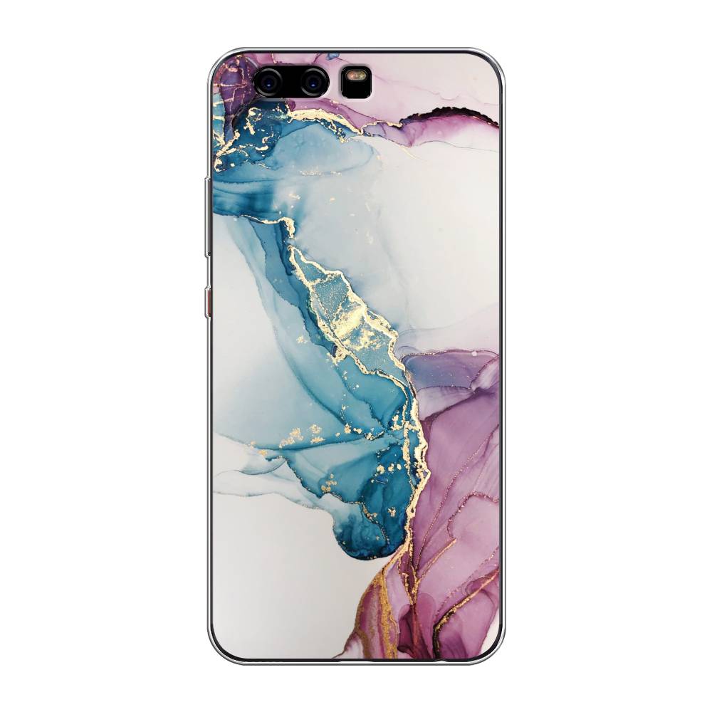 

Чехол для Huawei P10 "Розовые разводы рисунок", 62250-3