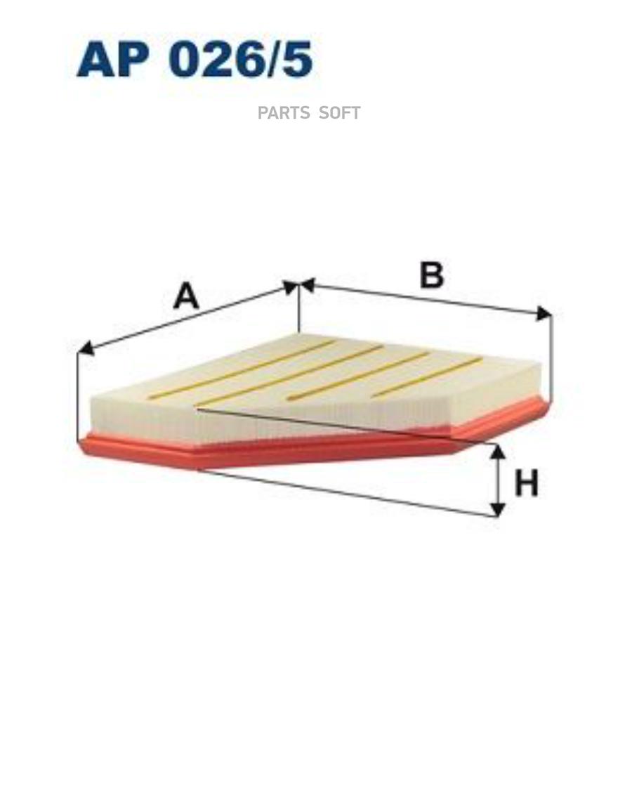 

Filtron Фильтр Воздушный FILTRON AP0265