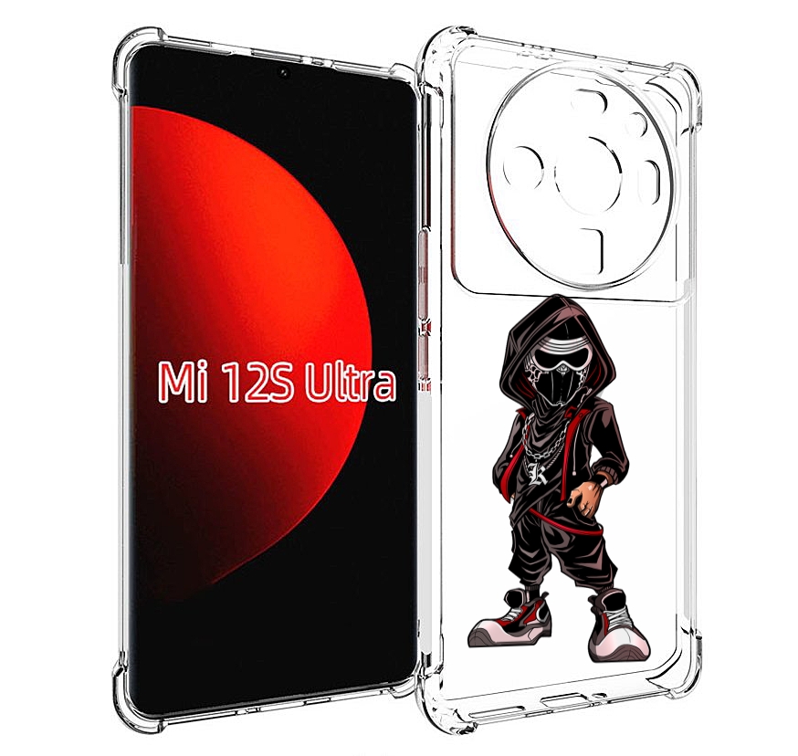 

Чехол MyPads крутой-ниндзя для Xiaomi 12S Ultra, Прозрачный, Tocco
