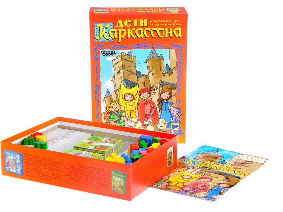 

Настольная игра Hobby World Каркассон Дети, База