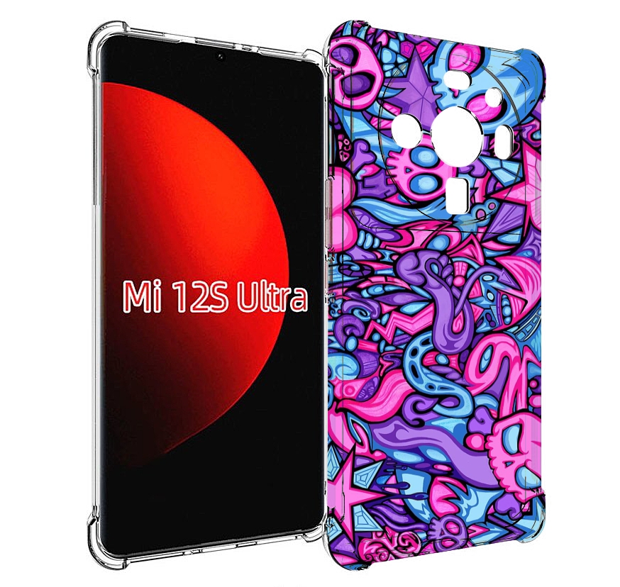 

Чехол MyPads крутой-паттерн для Xiaomi 12S Ultra, Прозрачный, Tocco