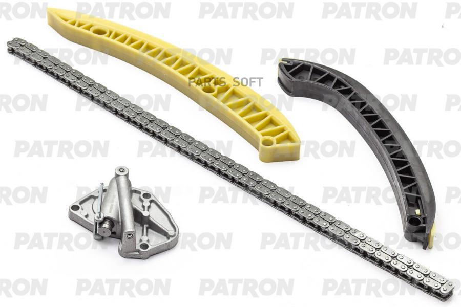 

PATRON PTCK036 Комплект цепи ГРМ (Цепь-1, Нат-1, Усп-2) SKODA Fabia II (5J) 1.2i 3cyl 69ps