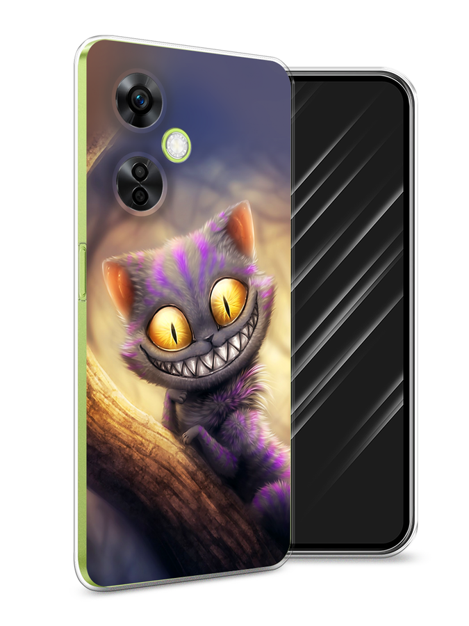 

Чехол Awog на OnePlus Nord N30 5G/Nord CE3 5G/Nord CE3 Lite "Cheshire Cat", Фиолетовый;желтый, 153850-1