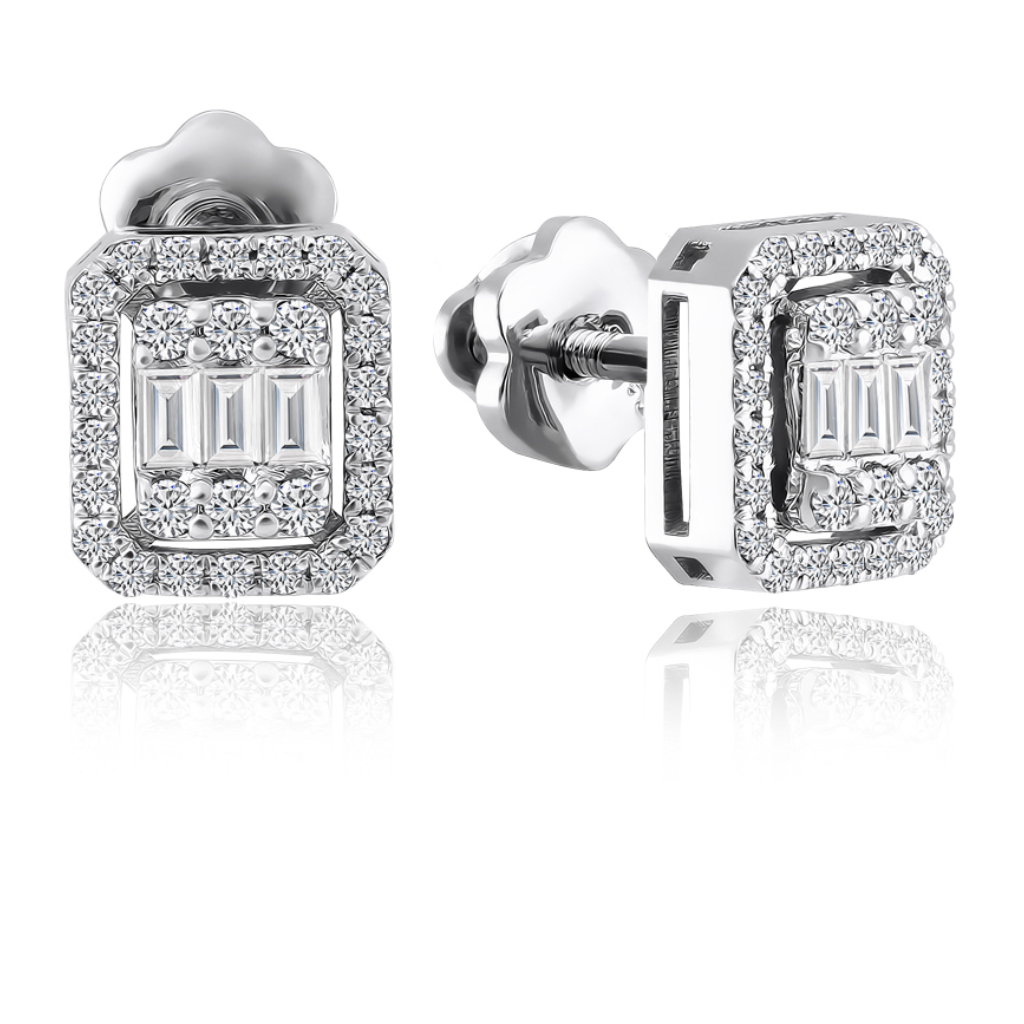 

Серьги из золота MOSTAR JEWELLERY MKD0015-KP-3, бриллиант, MKD0015-KP-3