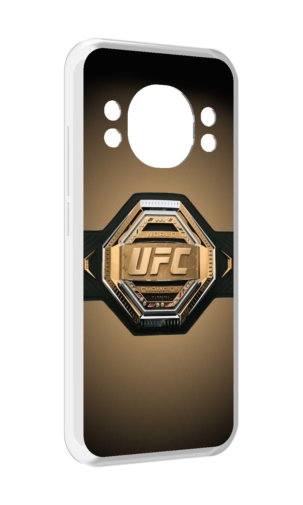 

Чехол MyPads UFC единоборства мужской для Doogee S98 / S98 Pro, Прозрачный, Tocco