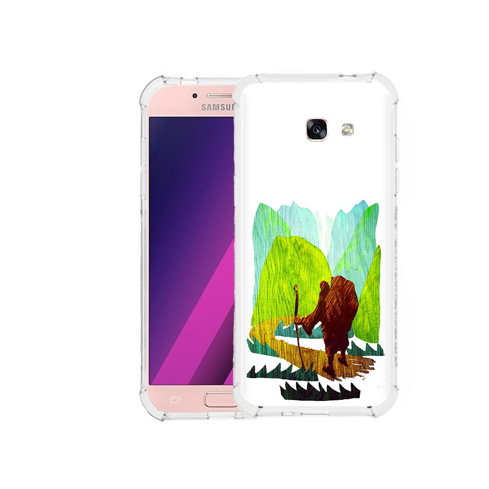 

Чехол MyPads Tocco для Samsung Galaxy A5 Лесная тропа (PT51293.578.106), Прозрачный, Tocco