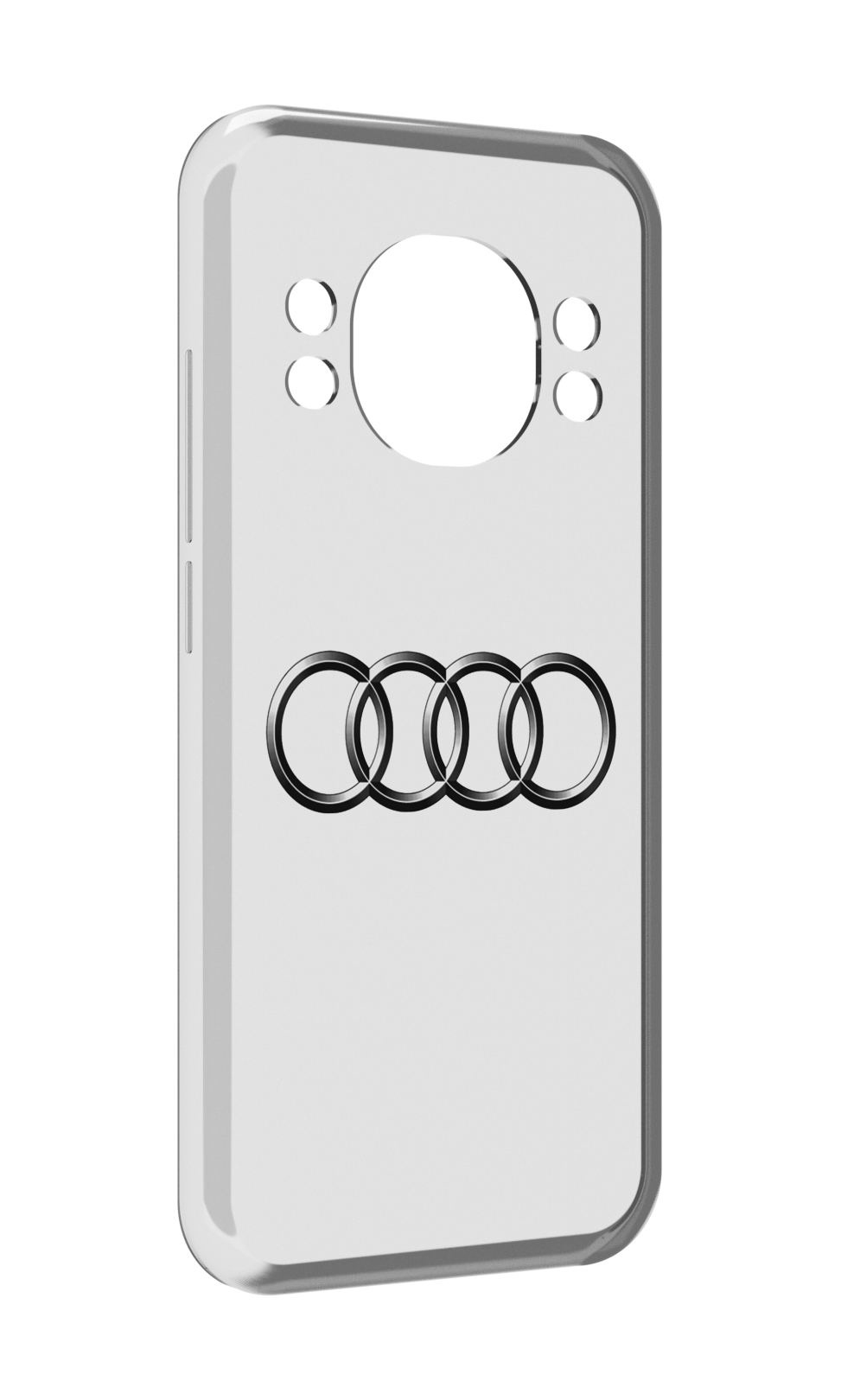 

Чехол MyPads audi-7 мужской для Doogee S98 / S98 Pro, Прозрачный, Tocco