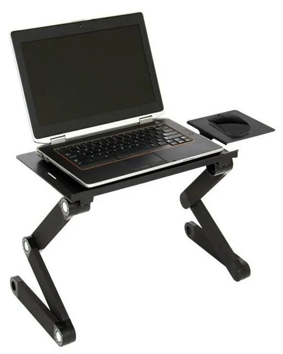 

Столик трансформер для ноутбука Multifunctional Laptop Table T8 с охлаждением