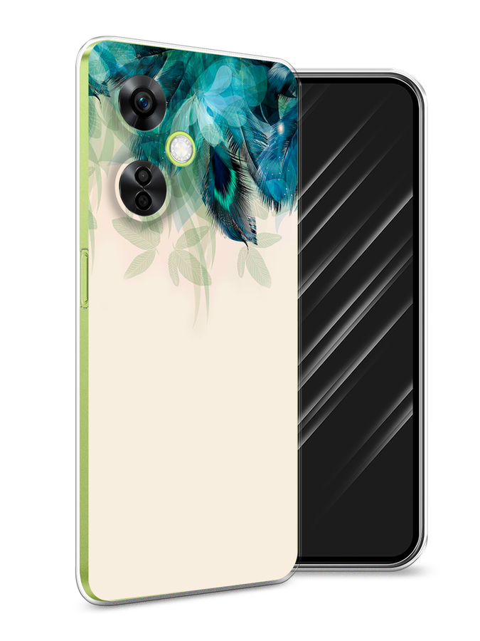 

Чехол Awog на OnePlus Nord N30 5G/Nord CE3 5G/Nord CE3 Lite "Перья голубого цвета", Бежевый;синий;бирюзовый, 153850-1