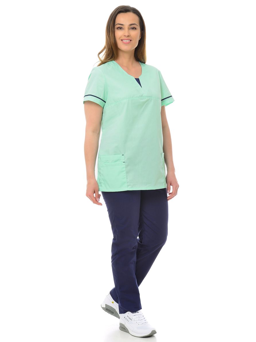 Костюм медицинский женский MedicalWear Дана 108 зеленый 44 RU