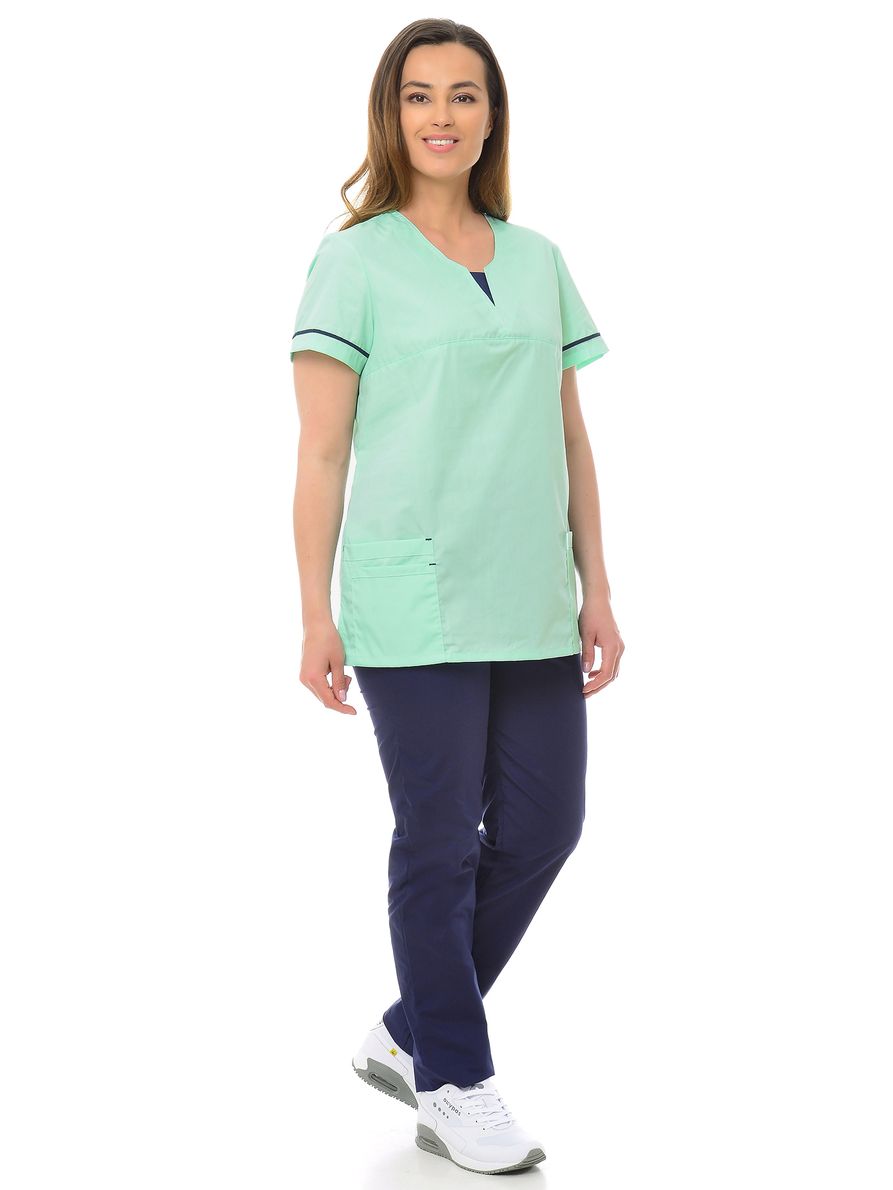 

Костюм медицинский женский MedicalWear Дана 108 зеленый 52 RU, Дана 108