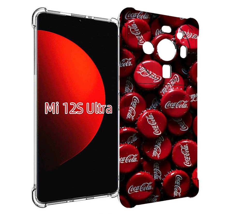 

Чехол MyPads крышки от кокаколы для Xiaomi 12S Ultra, Прозрачный, Tocco
