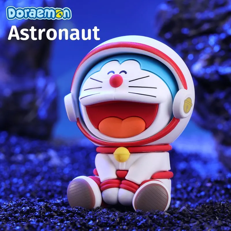 Декоративный ночник-светильник Xiaomi Rock Doraemon 1973 Дораемон Астронавт