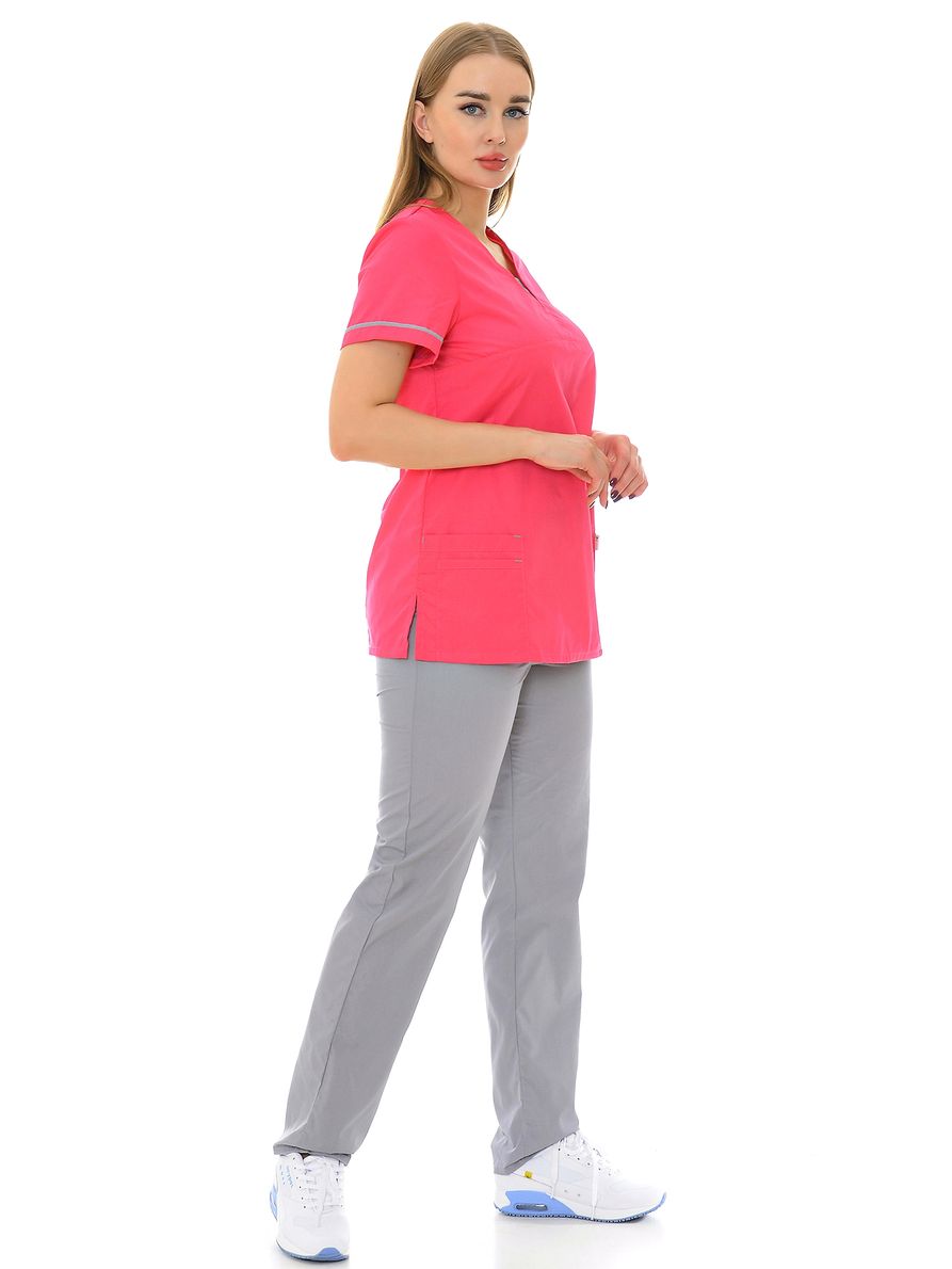 фото Костюм медицинский женский medicalwear дана 108 красный 46 ru