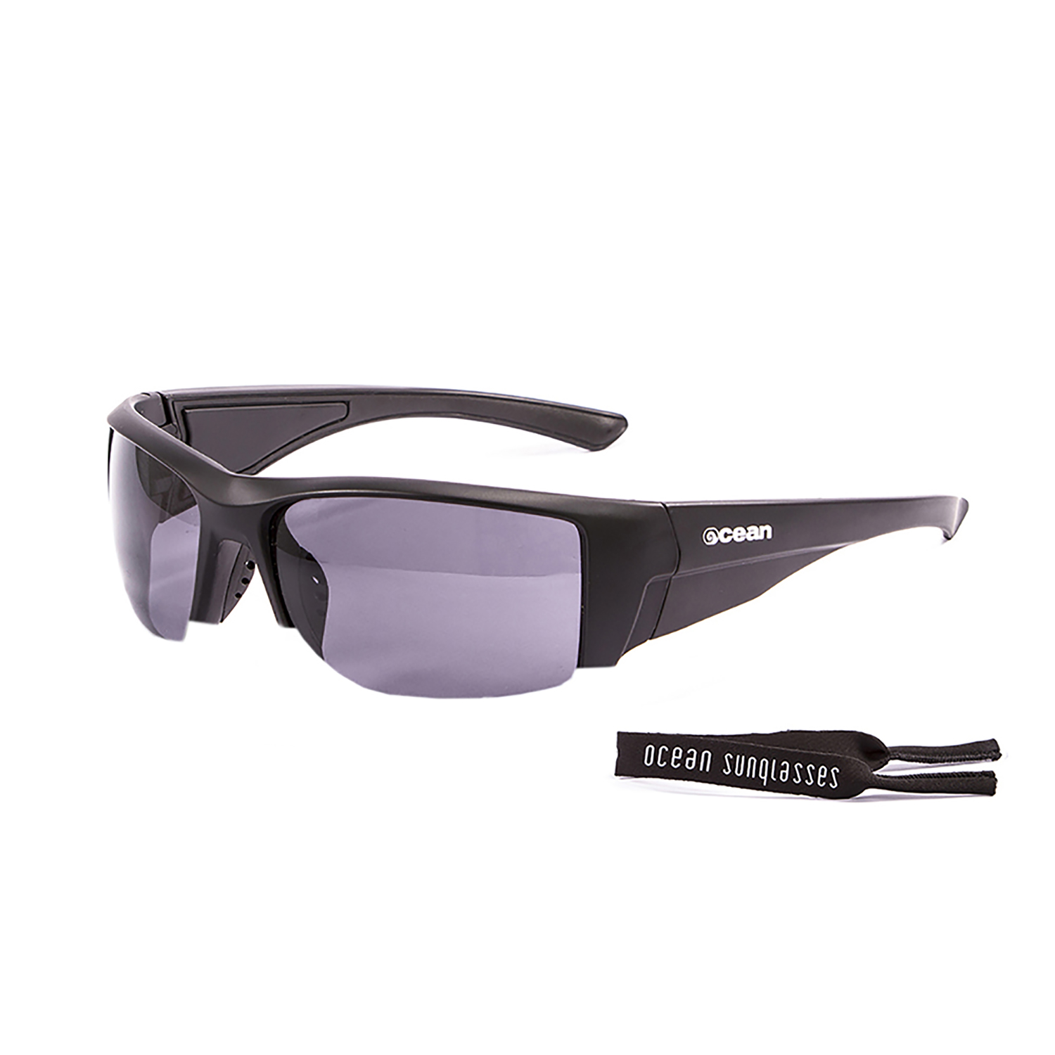 

Спортивные солнцезащитные очки унисекс Ocean Sunglasses Guadalupe черно-серые, Guadalupe