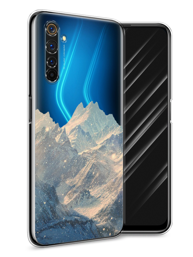 

Чехол Awog на Realme 6 Pro "Горы арт 2", Разноцветный, 252850-10