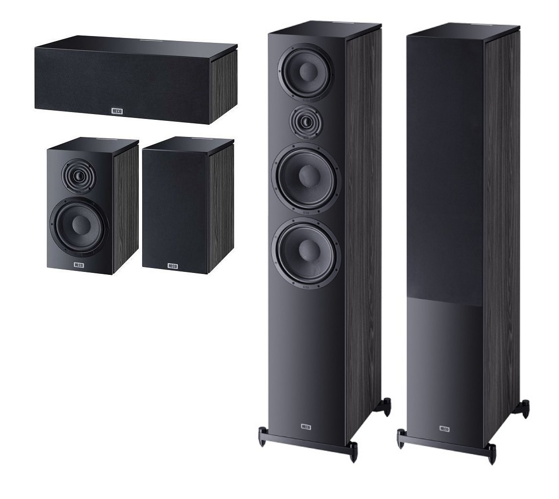 Heco Aurora 1000 Set 5.0 (1000+300+Center) black