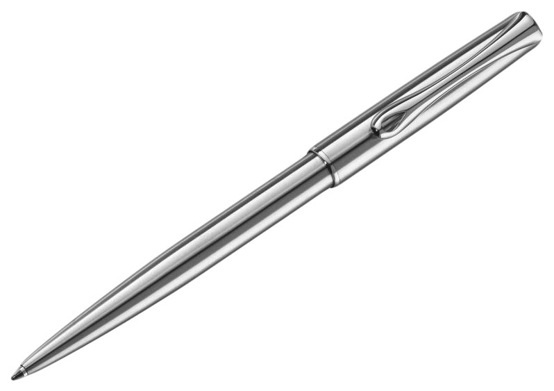 Шариковая ручка Diplomat Pen 1006791 Traveller stainless steel синий