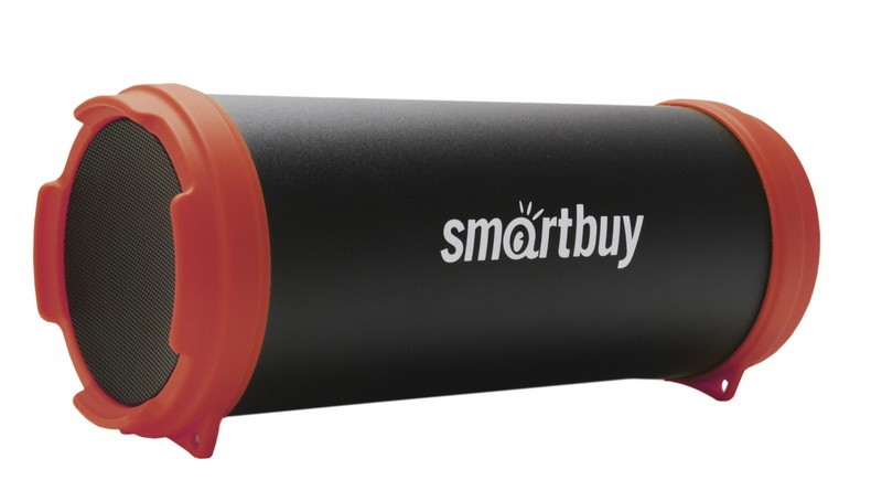 

Портативная акустика SmartBuy SBS-4300 TUBER MKII черно-красная (MP3-плеер, FM-радио, 6 Вт, Черный