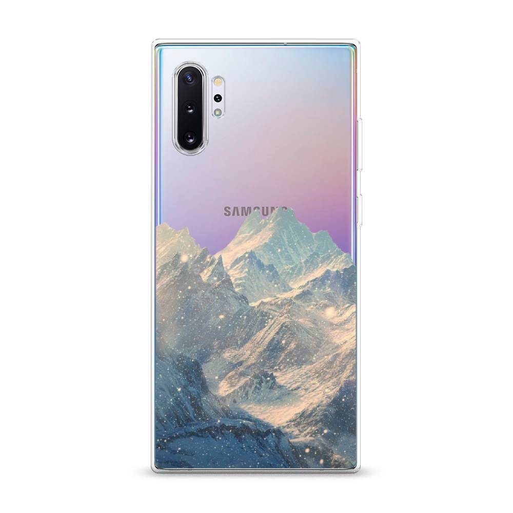 

Чехол Awog на Samsung Galaxy Note 10 + "Горы арт 2", Разноцветный, 28550-10