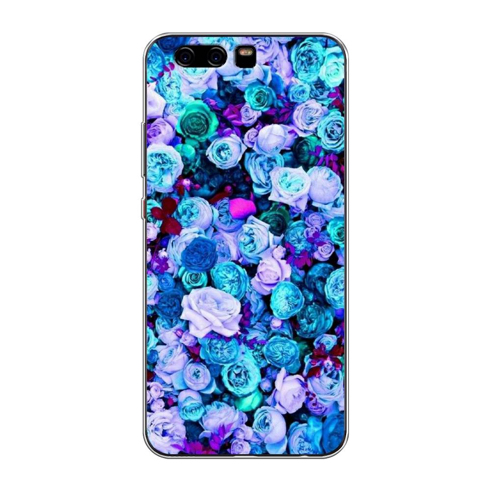 

Чехол для Huawei P10 "Цветочный ковер", Фиолетовый, 62250-2